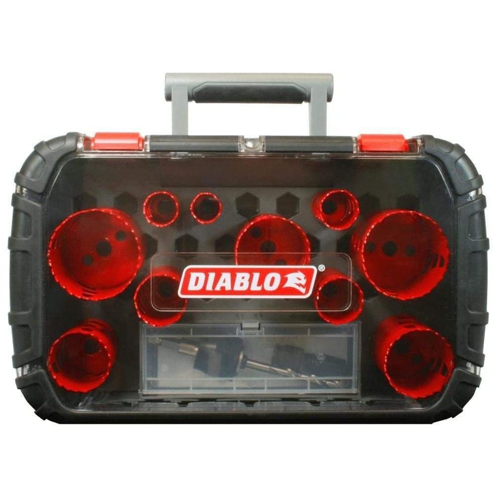 Diablo Tools General Purpose Bi-Metal Hole Saw Set 14pc, large image number 4
