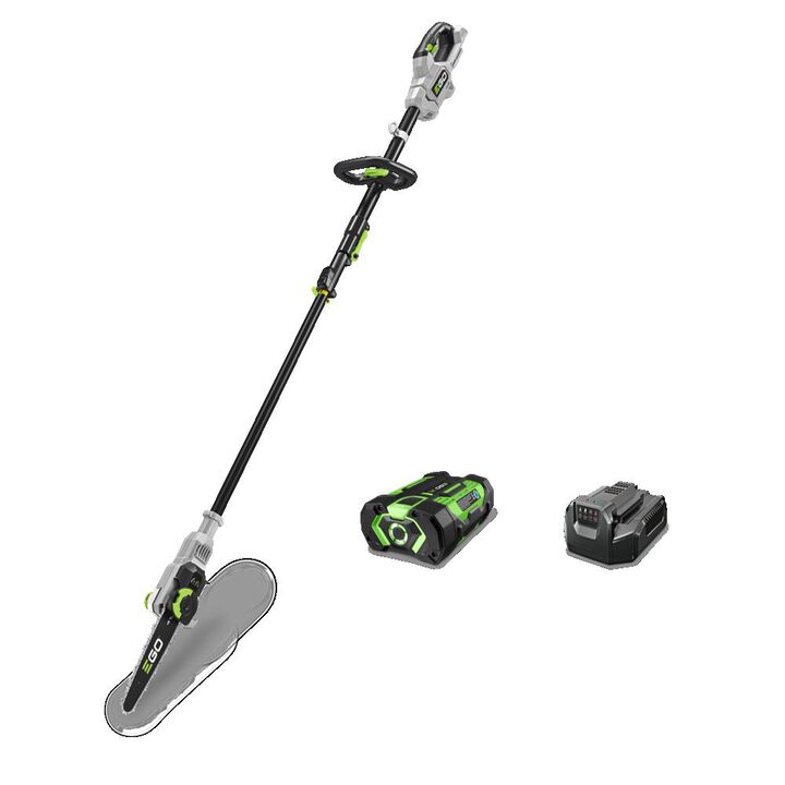 EGO POWER+ 10 Inch Telescopic Pole Saw Kit with 2.5Ah Battery & Standard Charger