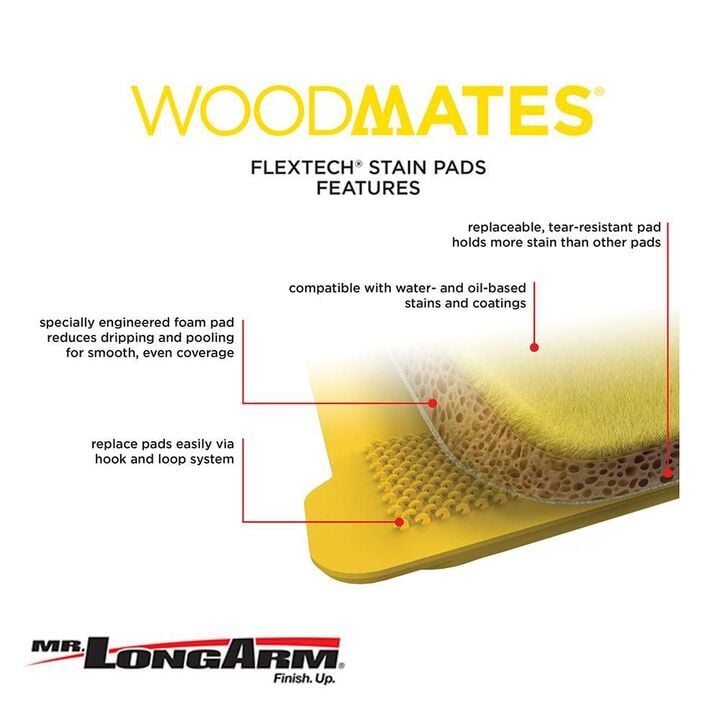 Mr Longarm Contour Replacement Pad, large image number 1