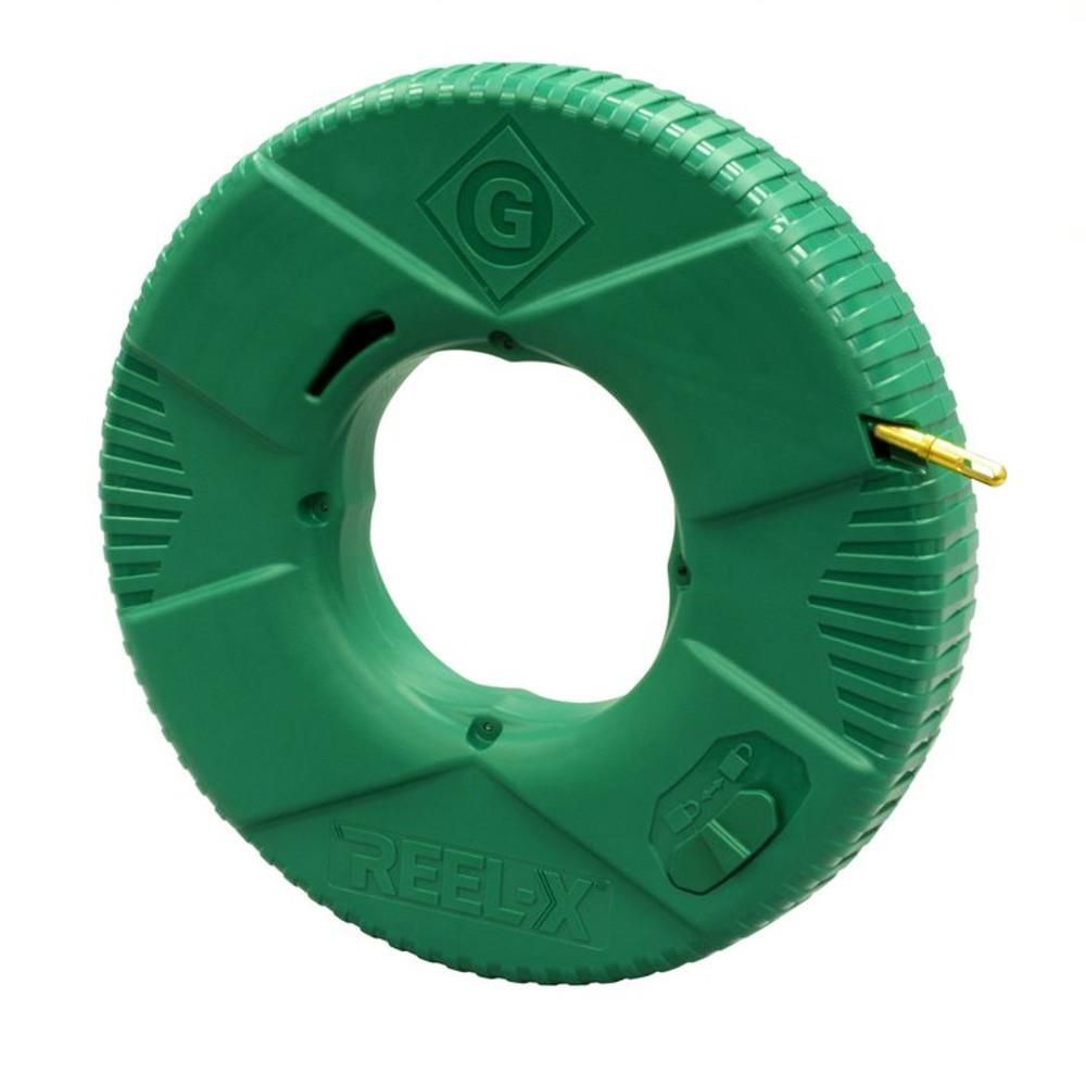 Greenlee Reel-X Fiberglass Non-Conductive Fish Tape 50', large image number 1