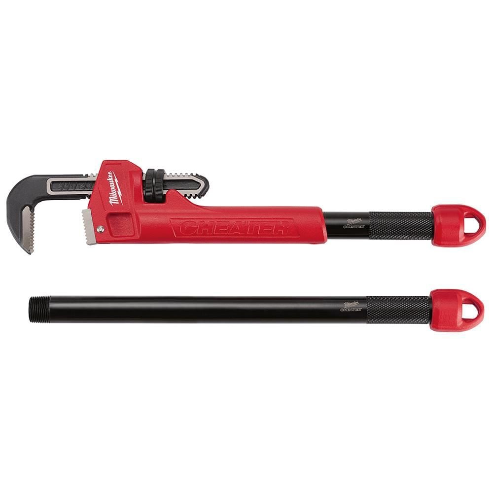 Milwaukee Cheater Pipe Wrench, large image number 1