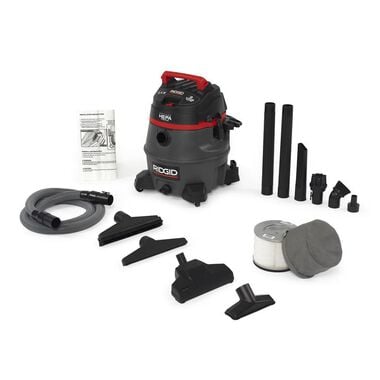 Ridgid 14 Gallon Hepa Certified Wet/Dry Vac