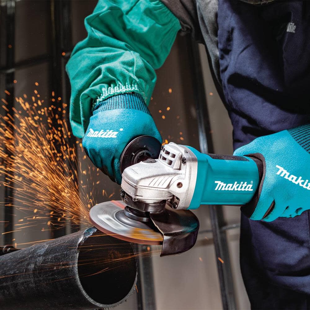 Makita 9558HP 5in Paddle Switch Angle Grinder with AC/DC Switch 9558HP ...