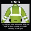 Makita 18V LXT Lithium-Ion Cordless High Visibility Fan Jacket Jacket Only, small