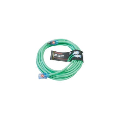 Century Wire ProStar 25 ft 12/3 SJTW Green Lighted Extension Cord
