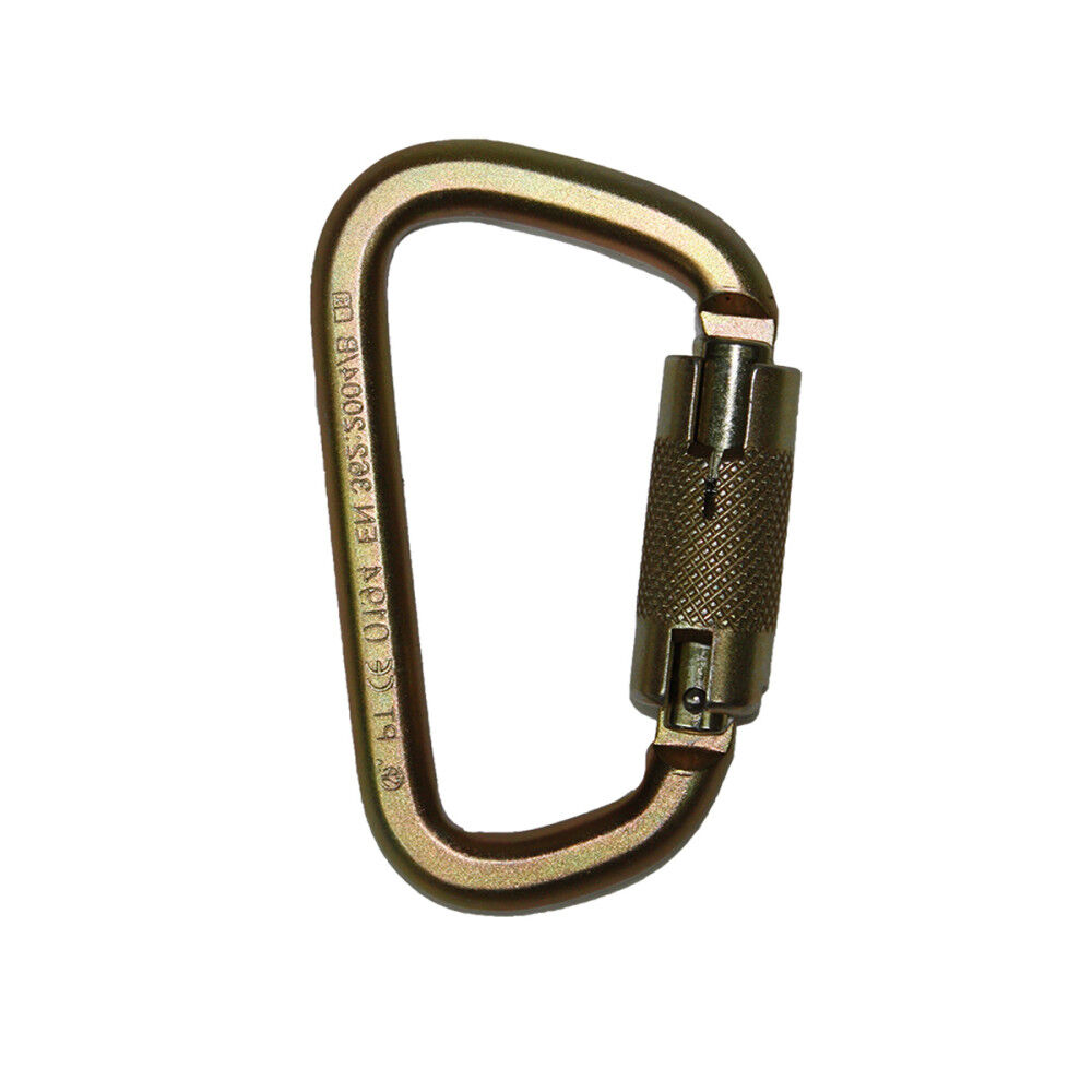 Safewaze 4.4in Length Small Steel Carabiner, large image number 2