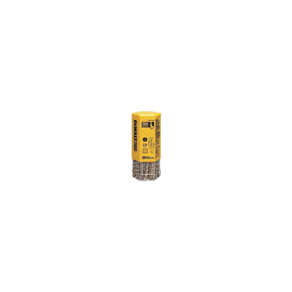 DEWALT 1/4 In. x 2 In. x 4 In. Rock Carbide SDS+ Hammer Bit, large image number 8