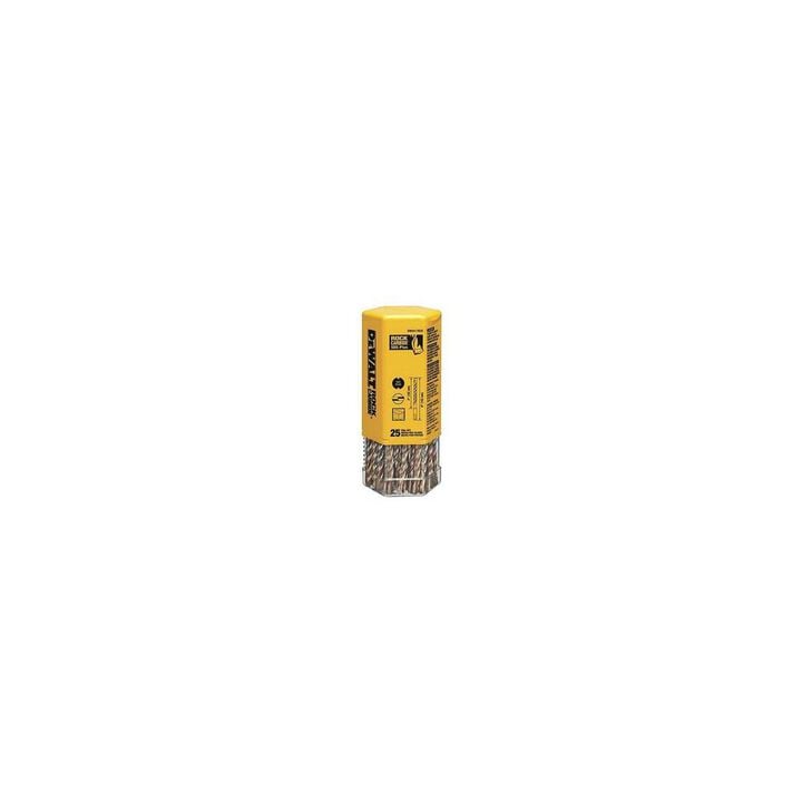 DEWALT 1/4 In. x 2 In. x 4 In. Rock Carbide SDS+ Hammer Bit, large image number 7