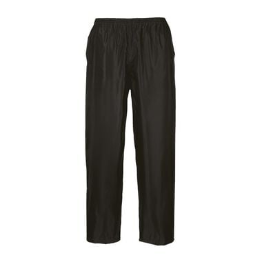 Portwest Black Rain Trousers - Medium