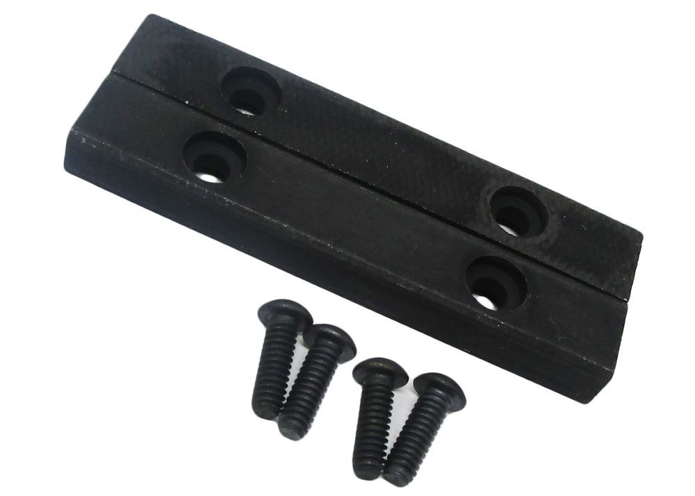 Wilton 1 Inch Steel Replacement Serrated Vise Jaw Set with Screws, large image number 1