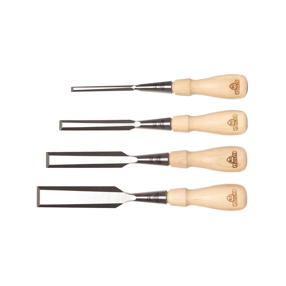 Stanley Sweetheart 4 Pc. Socket Chisel Set with Tool Roll, large image number 1