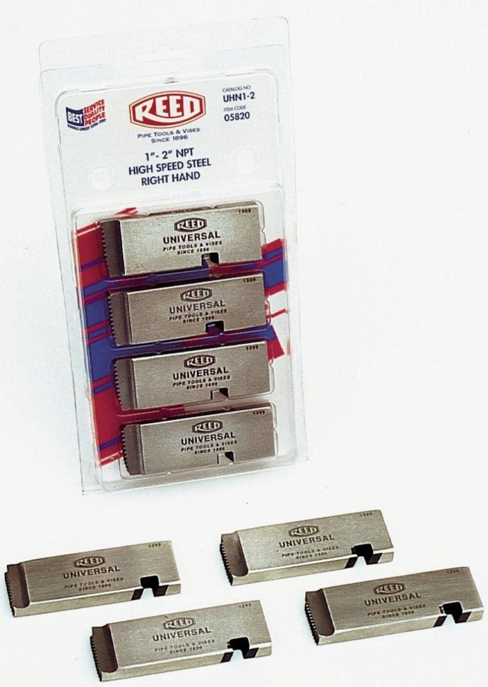 Reed Mfg Universal Die Set, 1 to 2 Inch NPT UHN1-2 (05820), large image number 1