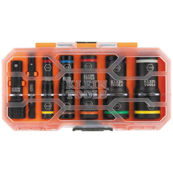 Klein Tools HD Flip SAE Socket Kit 8pc, large image number 4