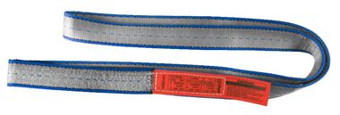 Lift-All 1 In. x 4 Ft. Silver Endless 1-Ply Tuff-Edge Polyester Web Sling