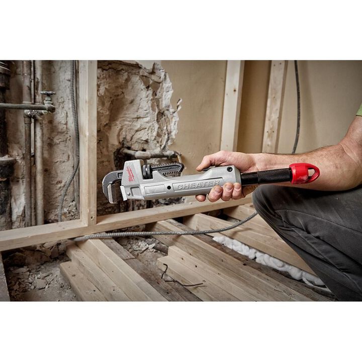 Milwaukee CHEATER Adaptable Pipe Wrench Aluminum, large image number 21