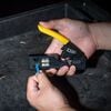 Klein Tools Ratcheting Data Cable Crimper/Stripper/Cutter Compact, small image number 4