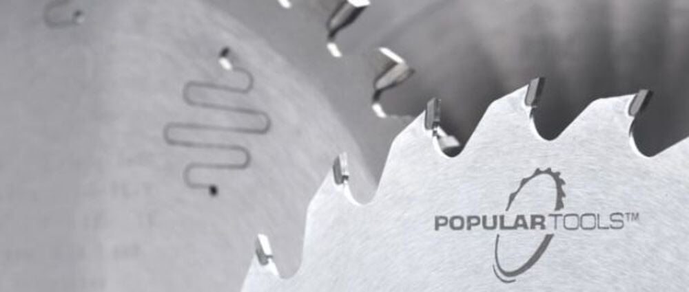 Popular Tools Non Ferrous Cutting Saw Blade 12in Diameter 100T 5/8in Arbor, large image number 2