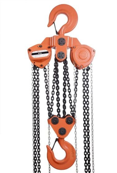 Atlas Lifting and Rigging Chain Hoist 20 Ton 30' Chain with Overload Protection