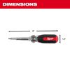 Milwaukee 13-in-1 Magnetic Multi-Bit Screwdriver, small image number 4