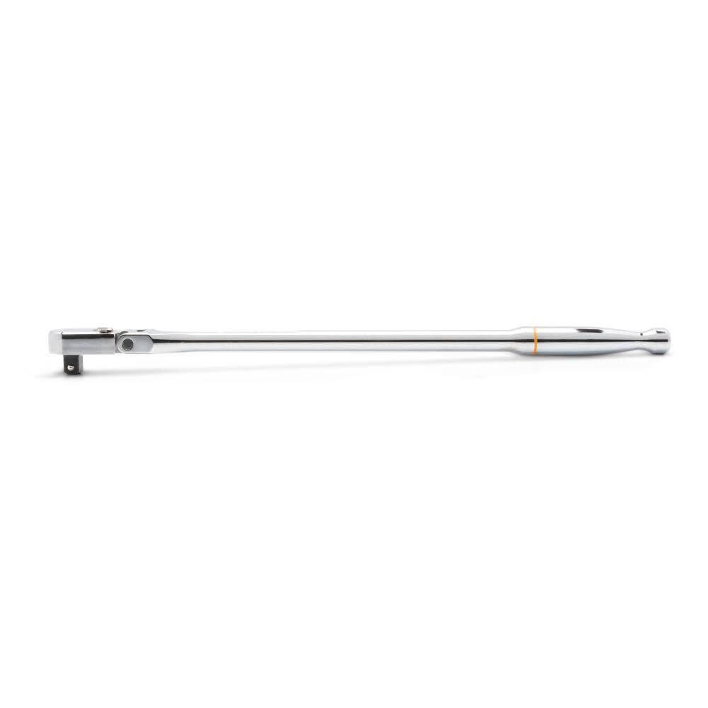 GEARWRENCH 120XP 1/2 Inch Drive Full Polish Chrome Flex Head Teardrop Ratchet, large image number 4