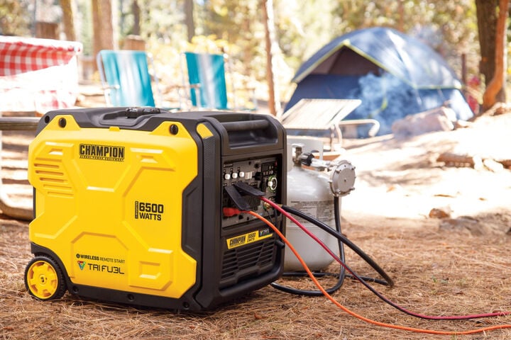 Champion Power Equipment 6500-Watt Wireless Remote Start Tri Fuel 49 State RV Ready Portable Inverter Generator with StartLINK, large image number 10