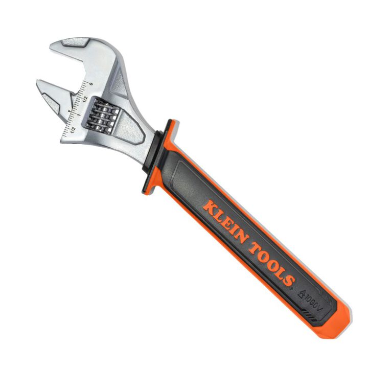 Klein Tools 12 Inch Insulated Adjustable Wrench