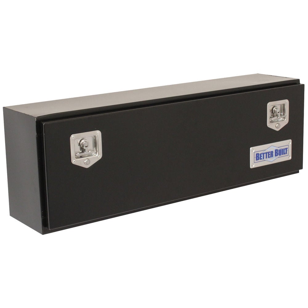 Better Built 60in Hi-Side Truck Box Single Door Steel Black, large image number 1