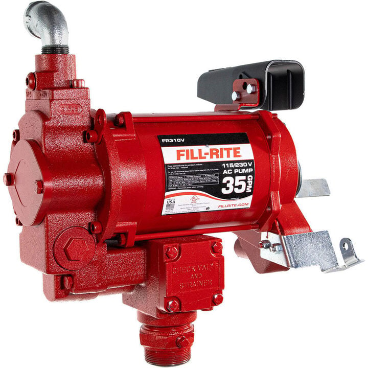 Fill-Rite 32 GPM 115/230V AC 50/60 Hz Super High Flow Pump