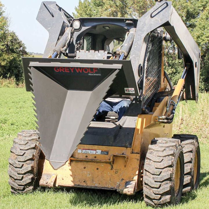 GreyWolf Attachments Stump Bucket Skid Steer Attachment, large image number 14