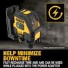 DEWALT USB Rechargeable Green Cross Line Laser Base Kit, small image number 4