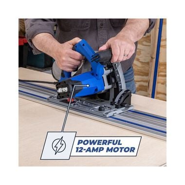 Kreg 120V 48T Blade Adaptive Cutting System Plunge-Cut Track Saw, large image number 8