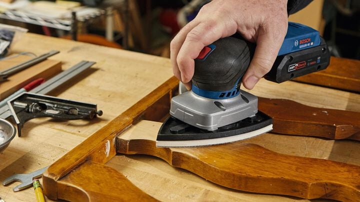 Bosch 18V 1/4 Sheet Orbital Finishing Sander (Bare Tool), large image number 16