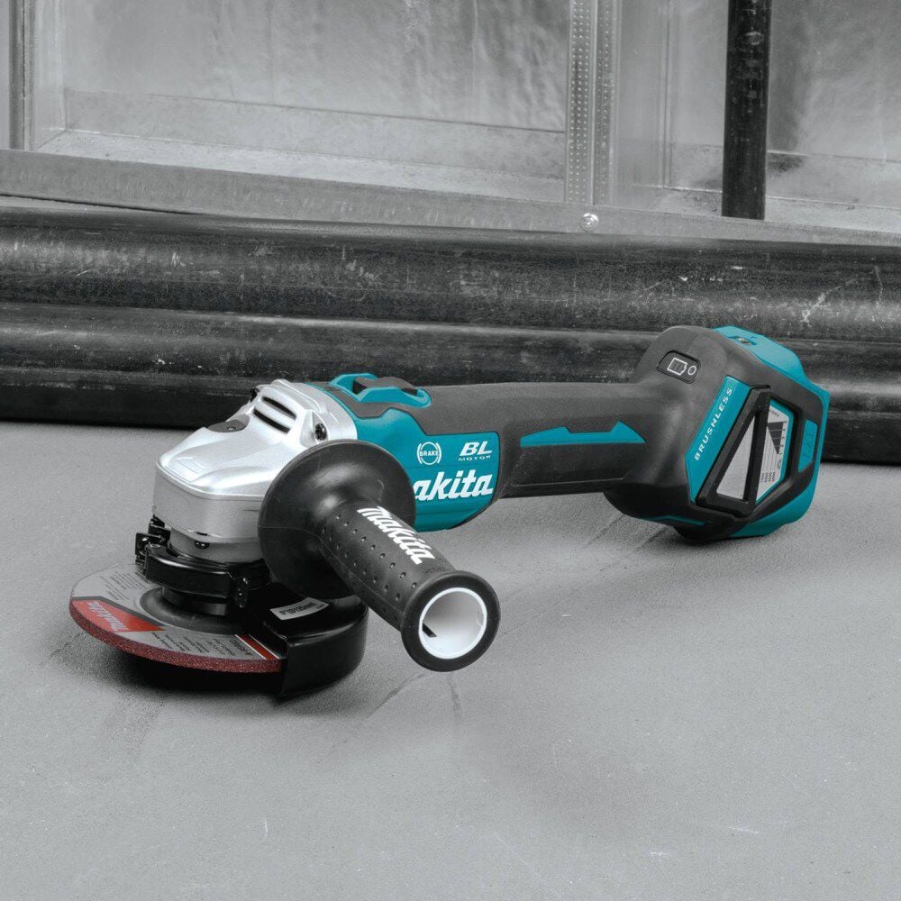 Makita 18V LXT 4 1/2 / 5in Cut-Off/Angle Grinder with Electric Brake (Bare Tool), large image number 6