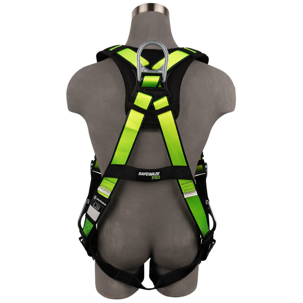 Safewaze PRO Full Body Harness: 3D, QC Chest, TB Legs, large image number 2