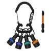 Klein Tools Bit Holder Keychain Set 5 Pieces, small image number 1
