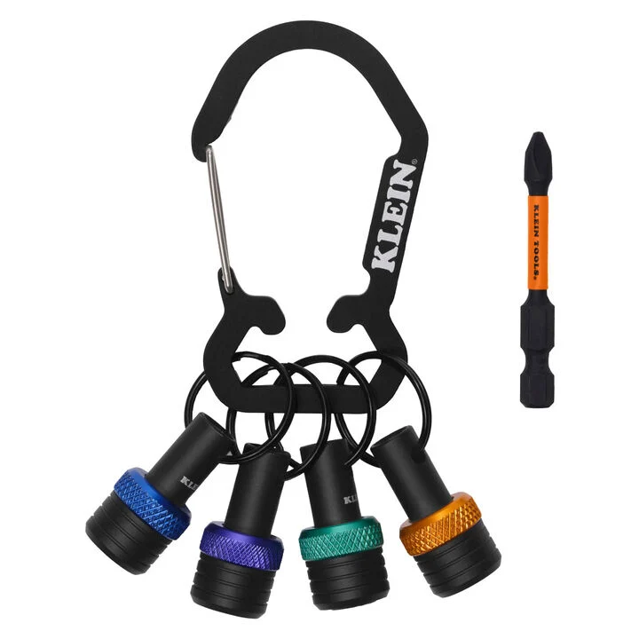 Klein Tools Bit Holder Keychain Set 5 Pieces