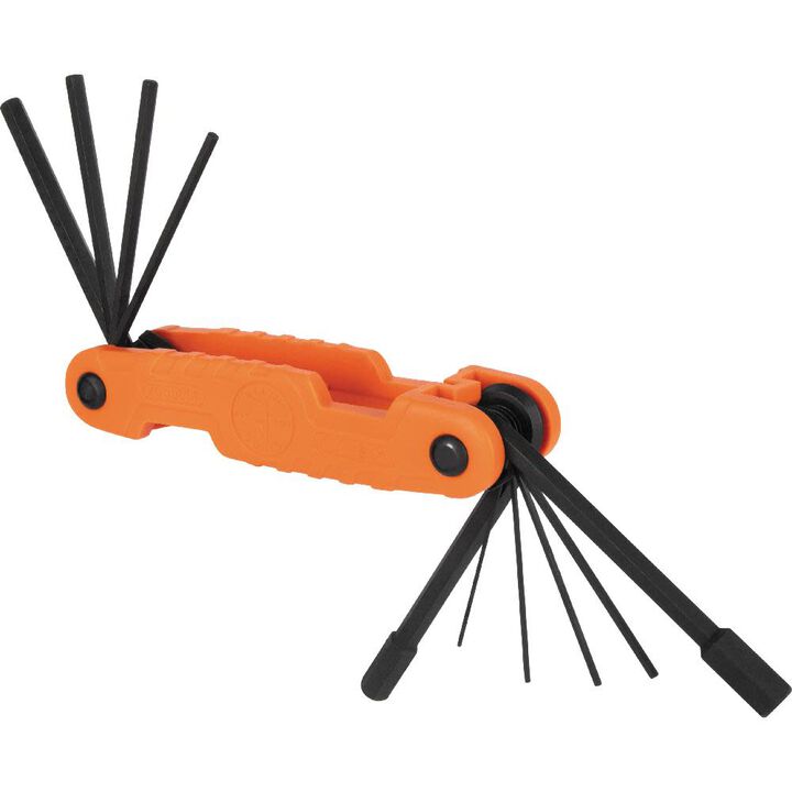 Klein Tools Metric Pro Folding Hex Key Set, large image number 2