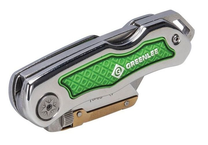 Greenlee Promotional Folding Utility Knife with Retractable 3-Position Serrated Blade, large image number 5