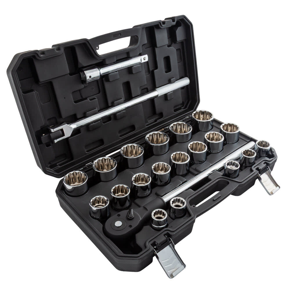 Sunex 3/4 Inch Drive SAE 12-Point Socket Set 22 Pieces, large image number 3