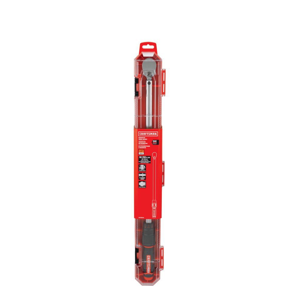 CRAFTSMAN 1/2 Inch Drive Micrometer Torque Wrench, large image number 4