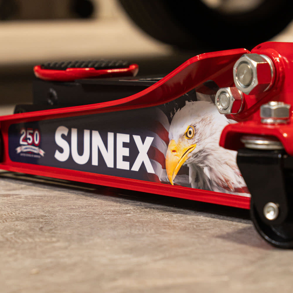Sunex American Eagle 250th 3 Ton Low Profile Floor Jack, large image number 7