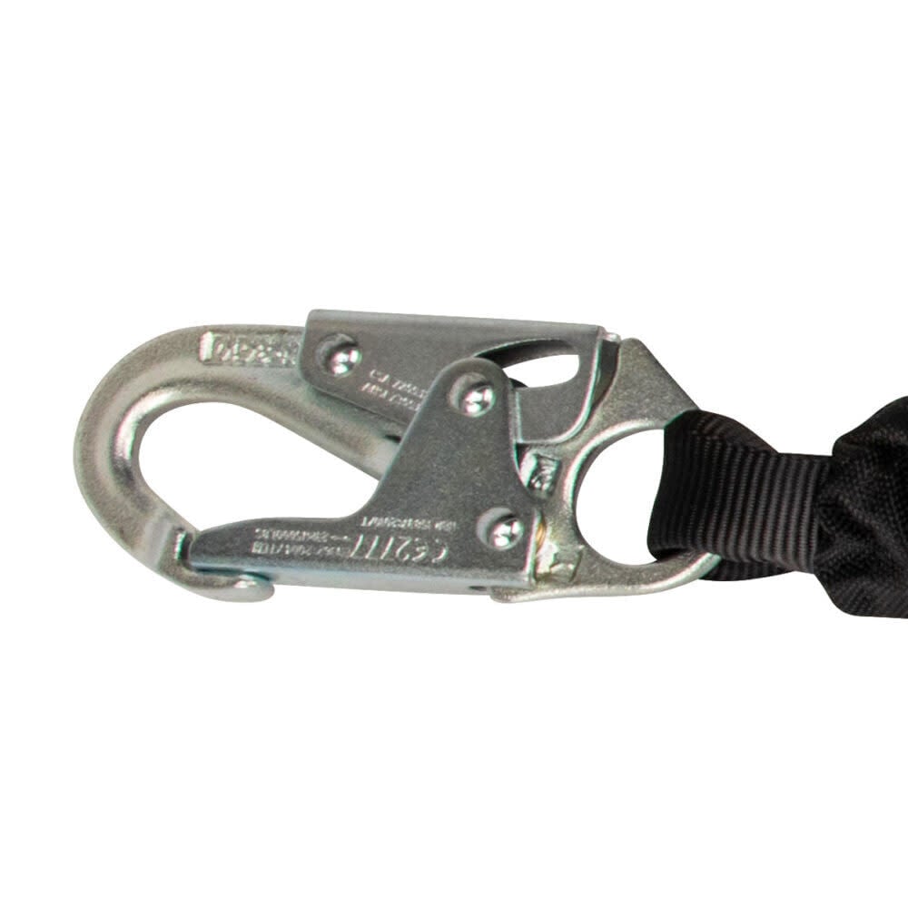 Safewaze PRO 3 Ft. Energy Absorbing Lanyard: Snap Hook, large image number 2