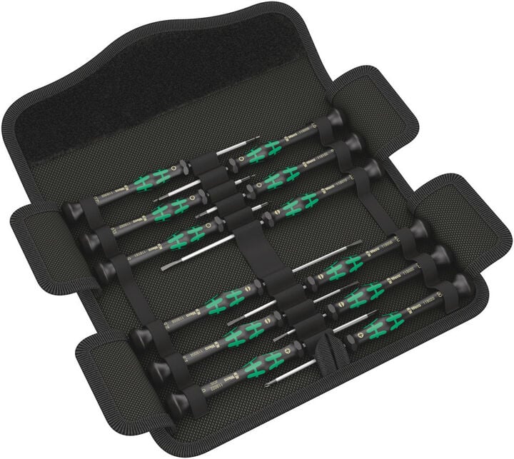 Wera Tools 12pc Kraftform Micro 12 Universal 1 Screwdriver Set