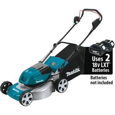 Makita 18V X2 (36V) LXT LithiumIon Brushless Cordless 18in Lawn Mower (Bare Tool), large image number 0