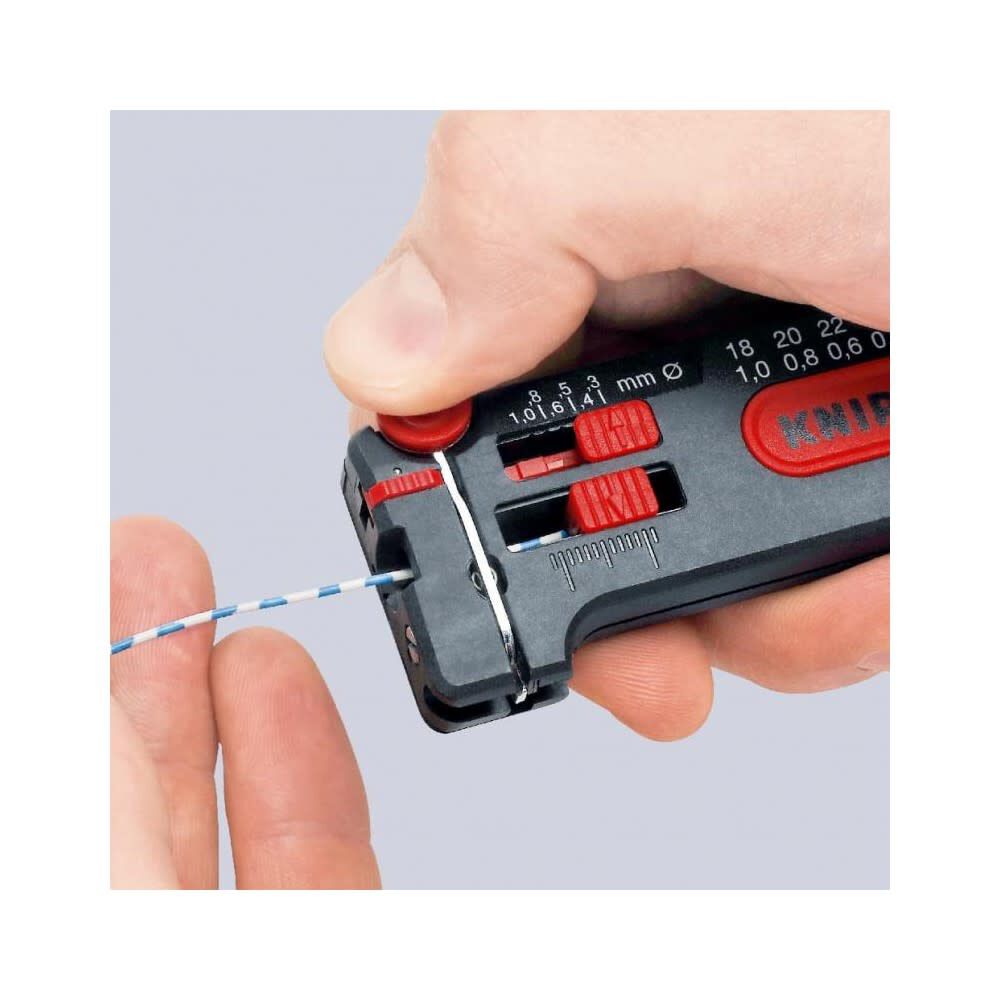 Knipex Precision Mini Wire Stripper 100mm 18-28 AWG, large image number 3