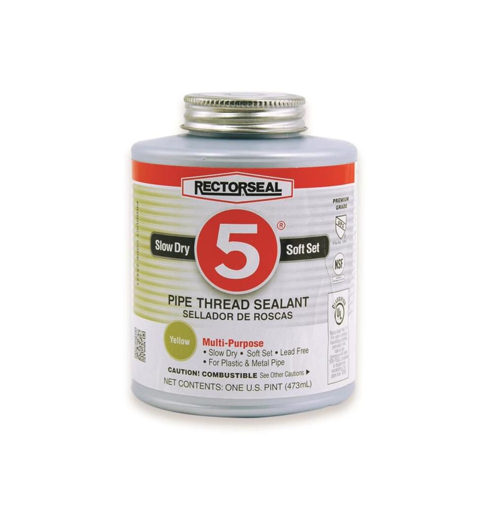 Rectorseal No. 5 Pipe Thread Sealant 16 oz 25431 Acme Tools