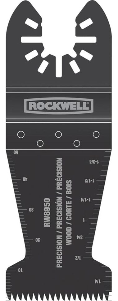 Rockwell Sonicrafter 1-3/8in Precision Wood End Cut Blade