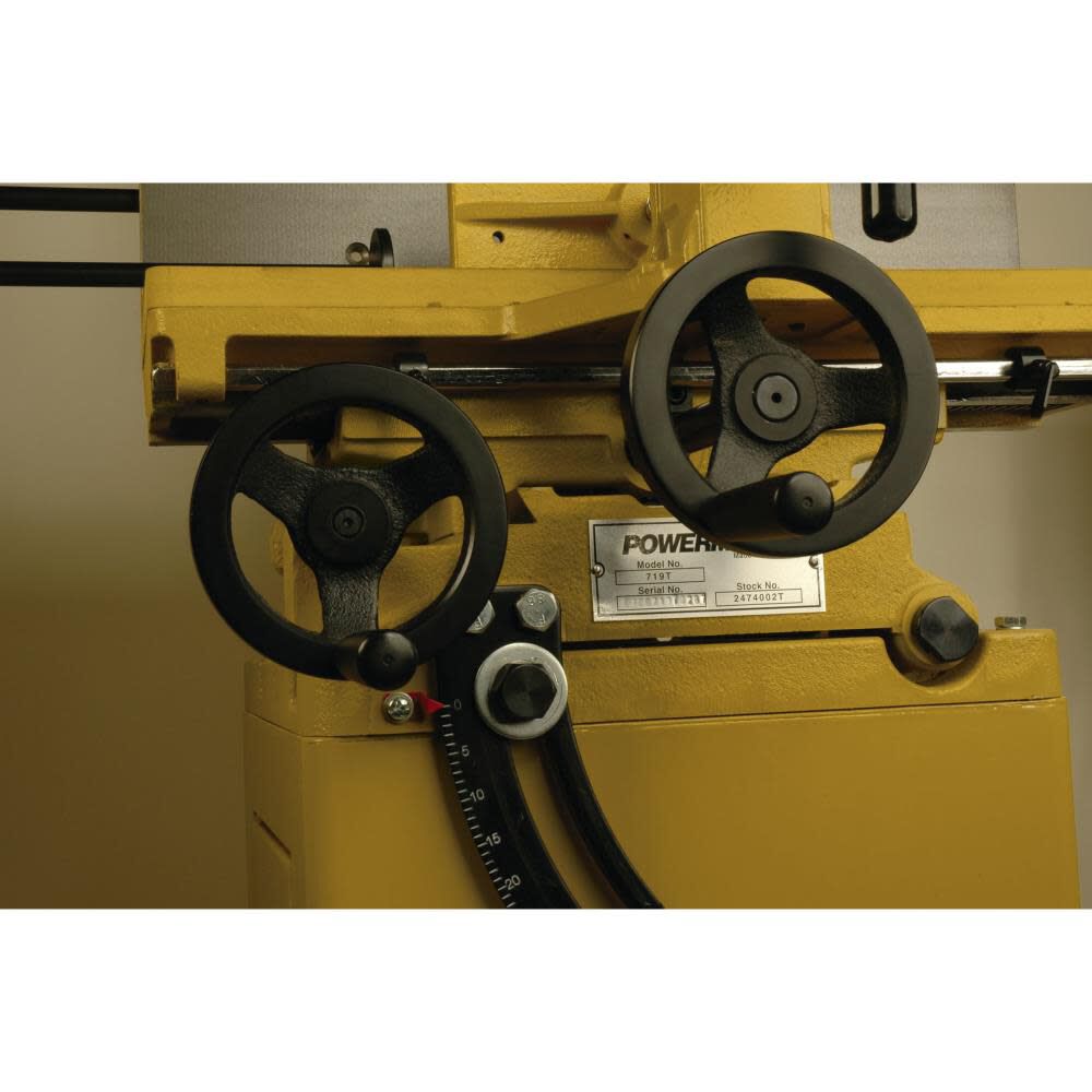 Powermatic 719 T Tilt Table Mortiser with Stand, large image number 2
