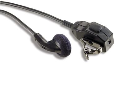 Kenwood 2-wire earbud with palm mic