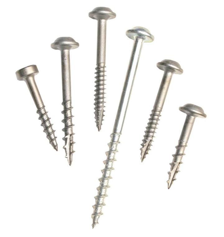 Kreg Pocket Screws - 1-1/4 In. #6 Fine Pan-Head 100ct (SPS-F125 - 100), large image number 0